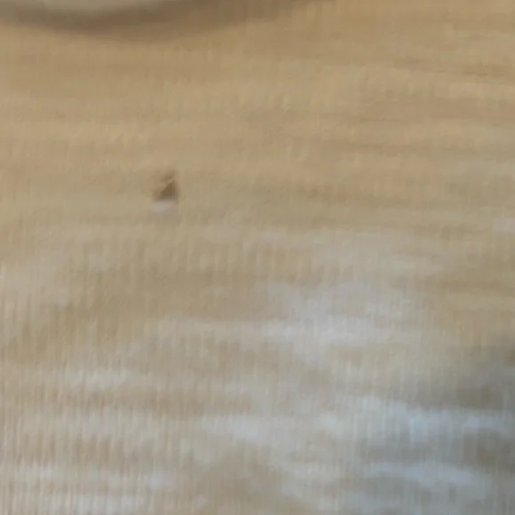 LAUREN RALPH LAUREN Off White Long Sleeve Women’s T-shirt with Brown Suede Med - Picture 10 of 10